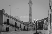 Monument close to Brindisi Cathedral